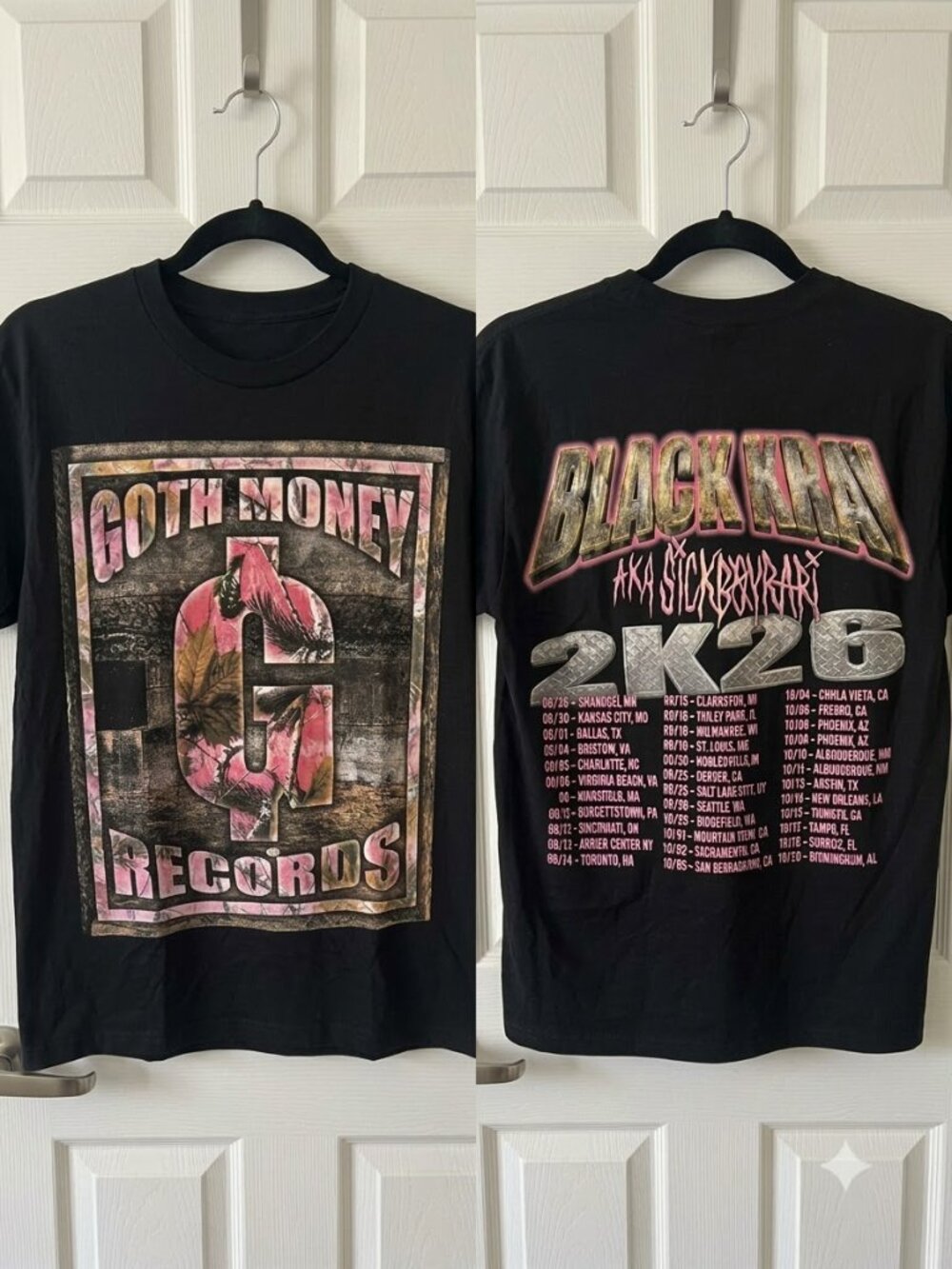 GREY DAY 2k26 TOUR TSHIRT